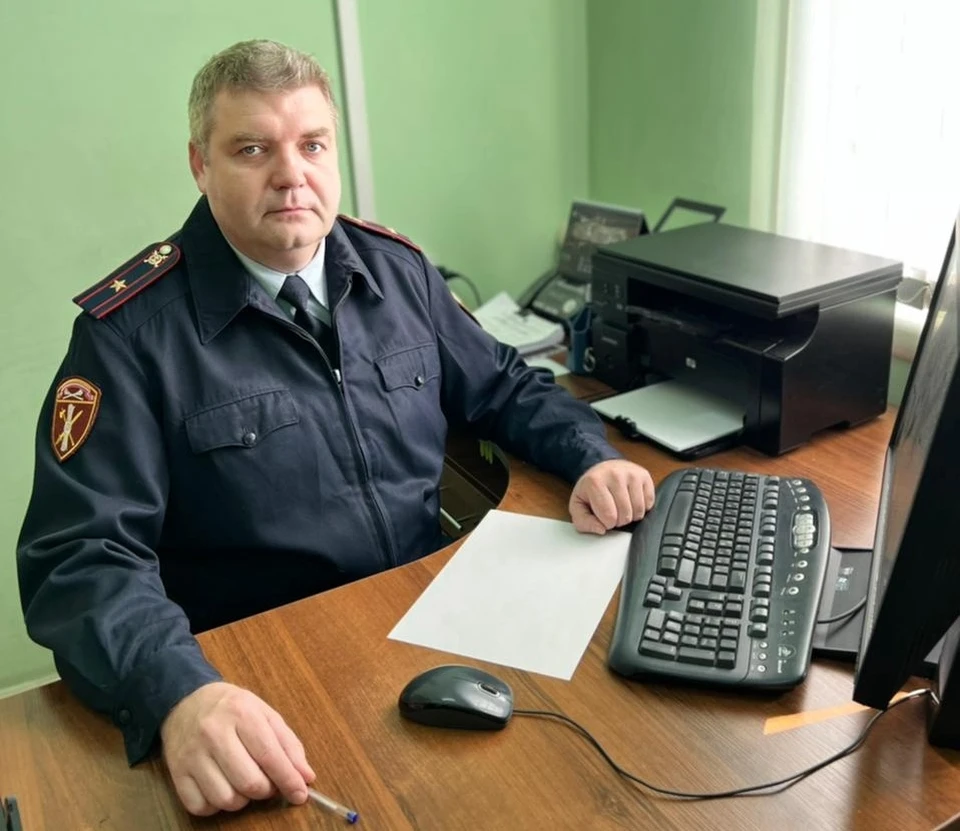 Начальник отделения ЦЛРР Управления Росгвардии региона майор полиции Андрей Шибанов