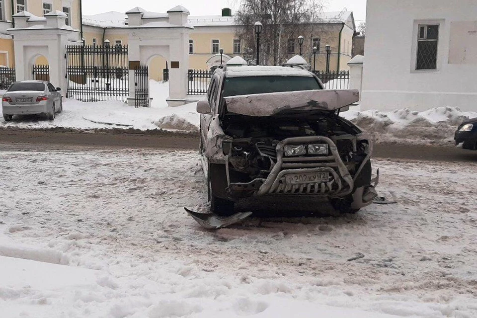 В Тобольске в ДТП ранен двухлетний мальчик.