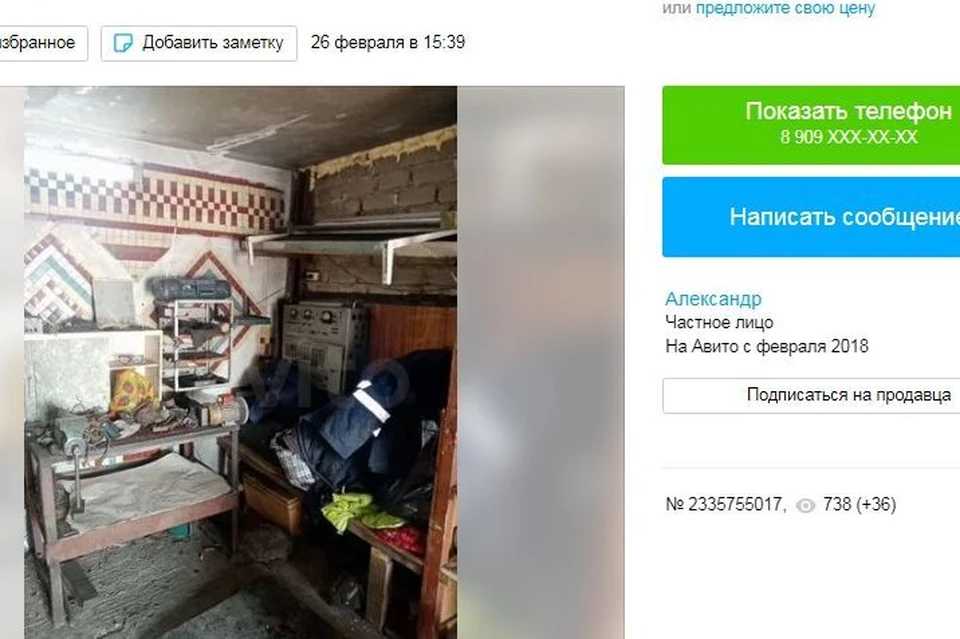 Фото: скриншот с сайта "Авито"