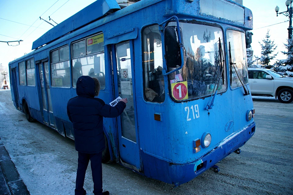 В Хабаровске изменилось расписание троллейбуса №1