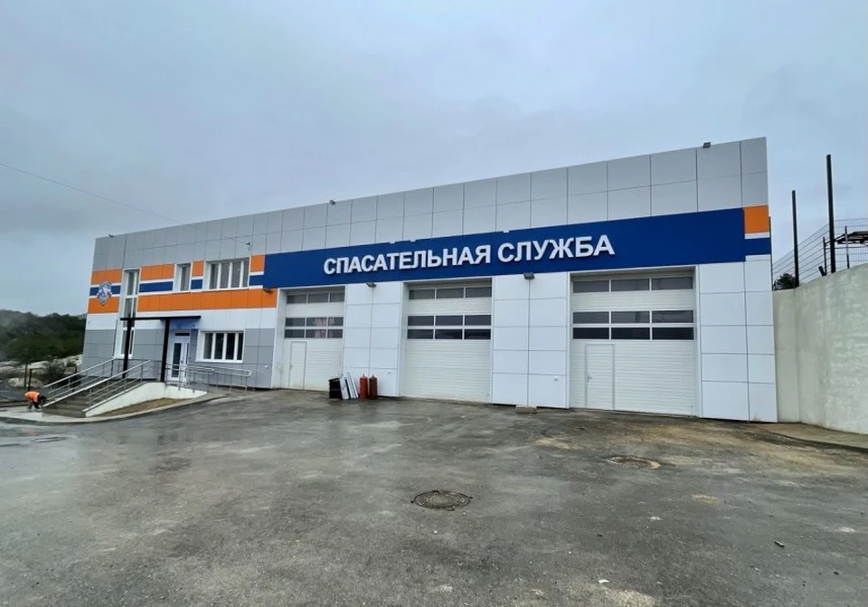 Новое пожарное депо. Фото: Правительство Севастополя.