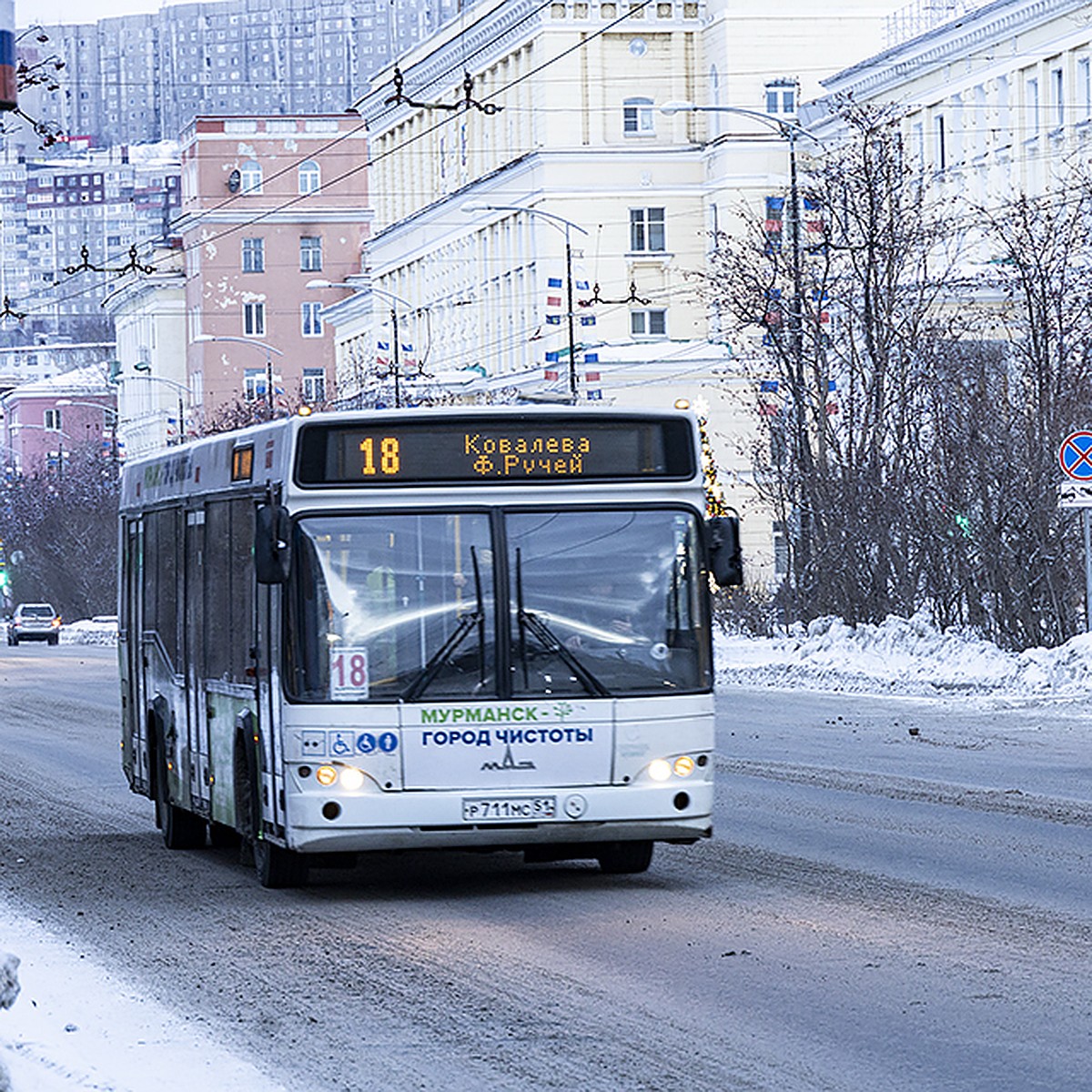 Автобус №18 в Мурманске меняет расписание - KP.RU