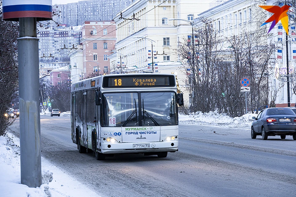 В марте 2022 года общественный транспорт Мурманска переходит на весеннее расписание.
