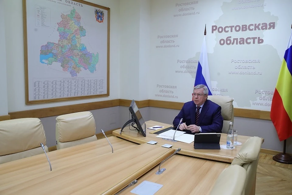 Глава региона подчеркнул, что сейчас все системы работают в штатном режиме. Фото: сайт правительства РО.