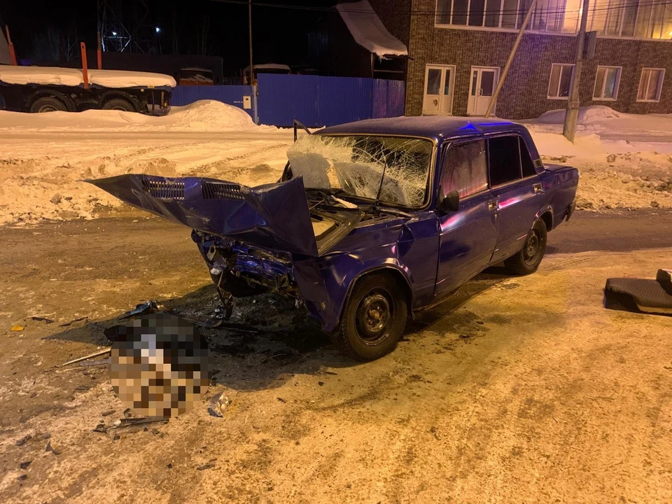В Югре при столкновении двух автомобилей погиб водитель Фото: УГИБДД России по ХМАО-Югре