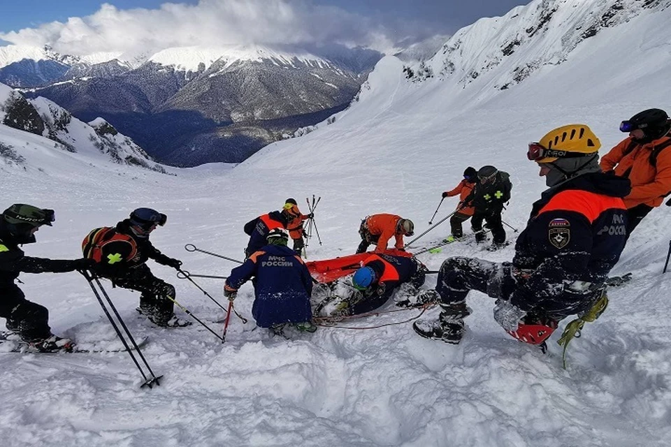 Спортсмену была оказана первая помощь. Фото: https://t.me/chp_sochi