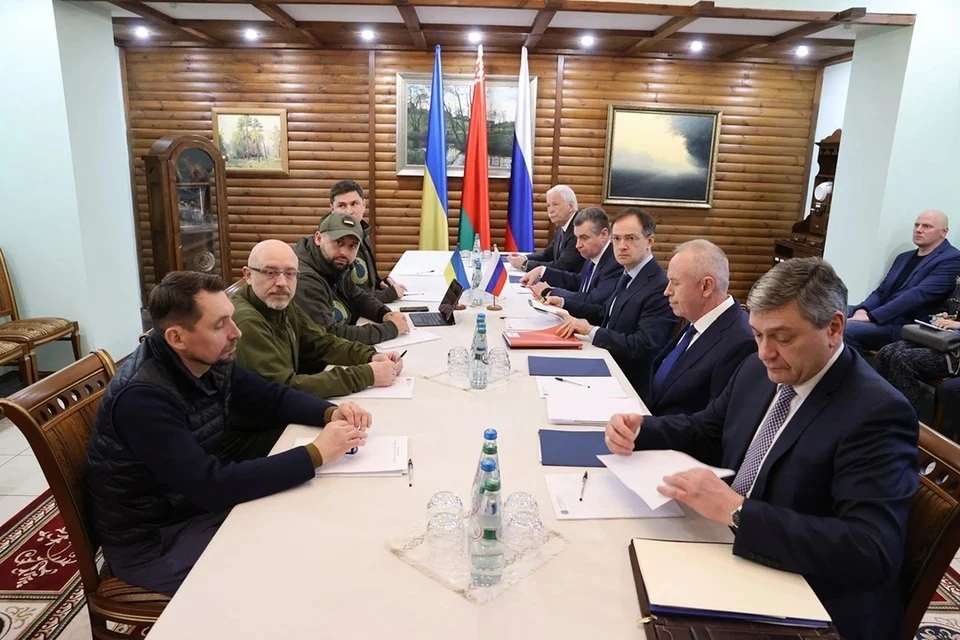 Переговоры России и Украины возобновились Фото: МИД Белоруссии