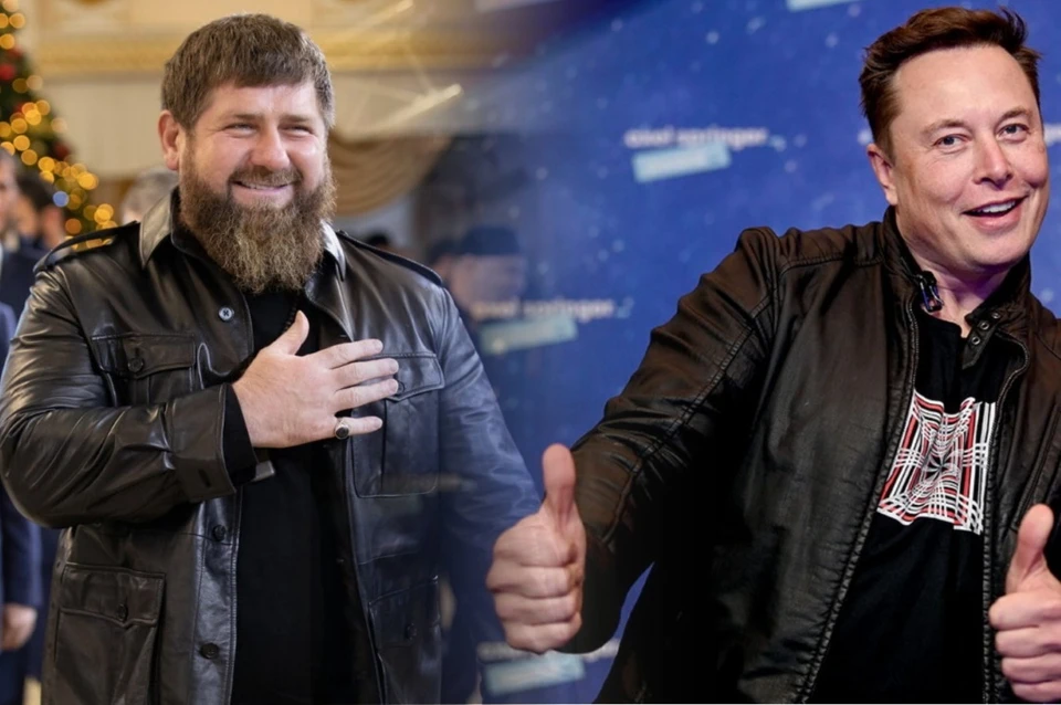Кадыров и Маск два дня ругались в соцсетях. Фото: VK/Global Look Press