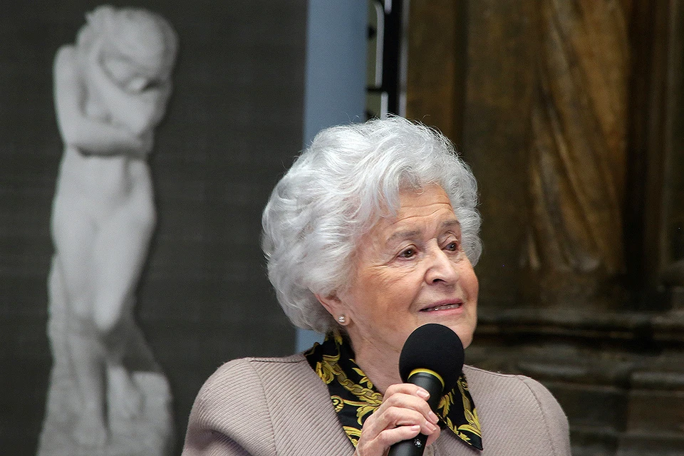 Президент Государственного музея изобразительных искусств им. А.С. Пушкина Ирина Антонова в 2013 г.