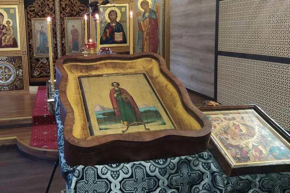Икона устроена как ковчег. Фото: Мурманская епархия