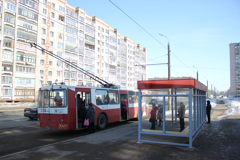 Фото троллейбусов в ижевске