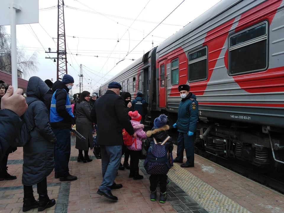 Первые беженцы прибыли на Белгородчину 22 февраля.