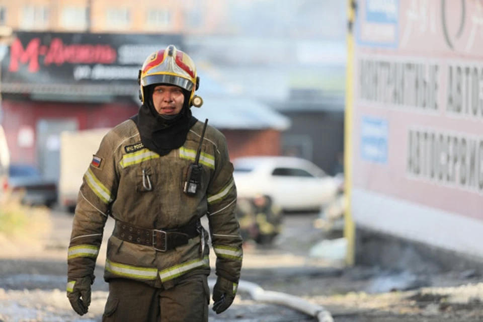 Мужчина погиб при пожаре в многоквартирном доме в Дзержинске.