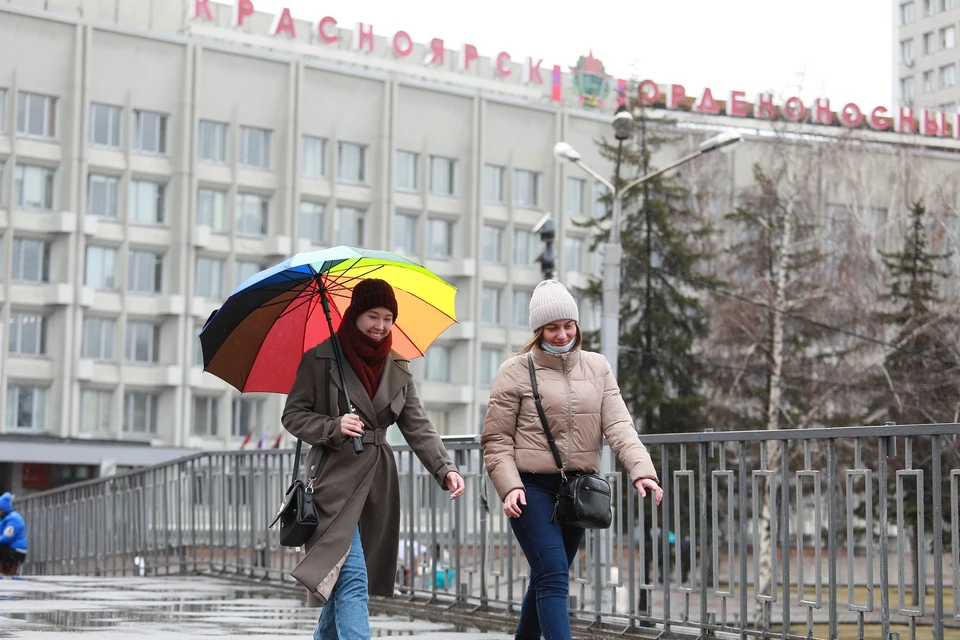 Красноярцев предупредили о сильном ветре с порывами до 20 м/с