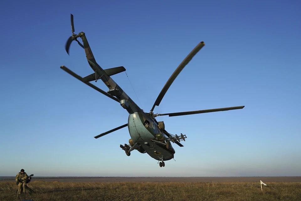 Вертолет Ми-8 ВВС Украины.