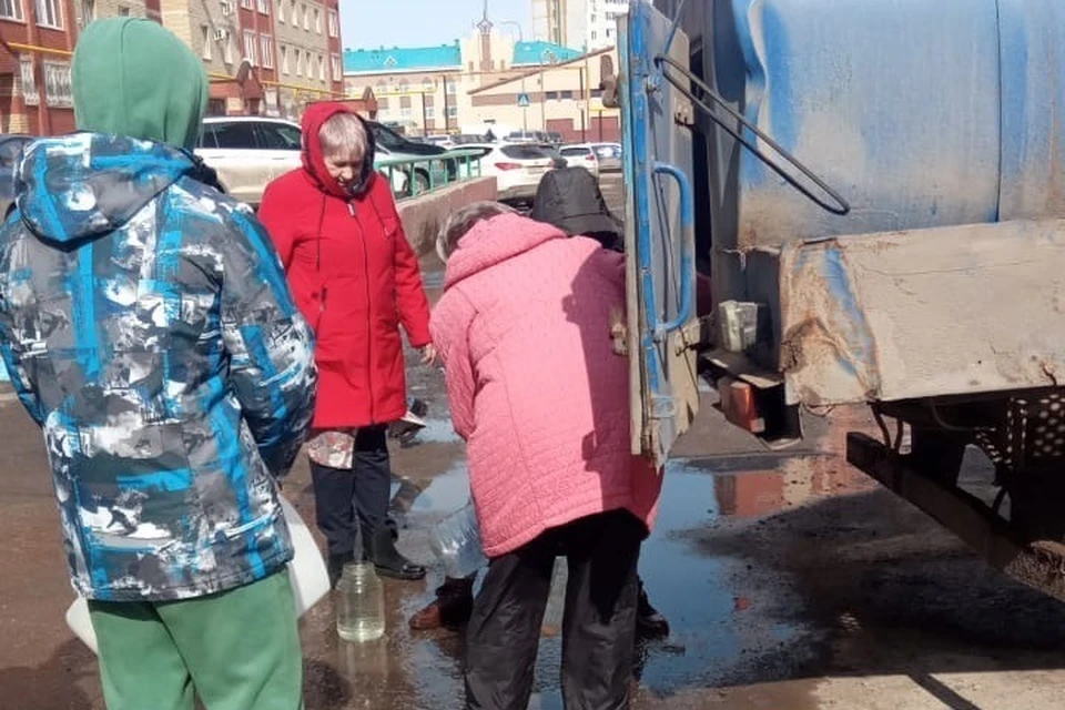 Известен график подвоза воды. Фото: пресс-служба администрации Альметьевска