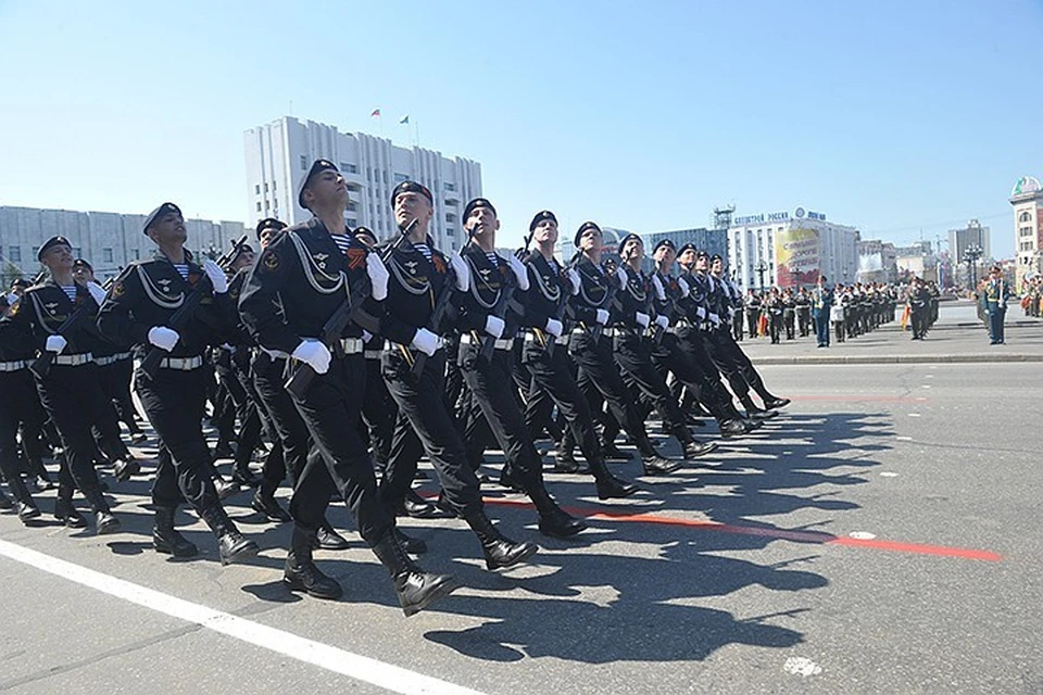 Хабаровск готовится отметить День Победы