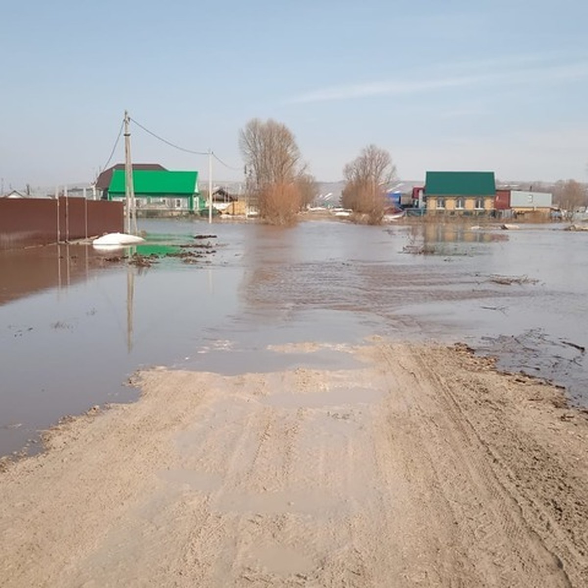 В селе Бурундуки Кайбицкого района подтопило 30 огородов - KP.RU