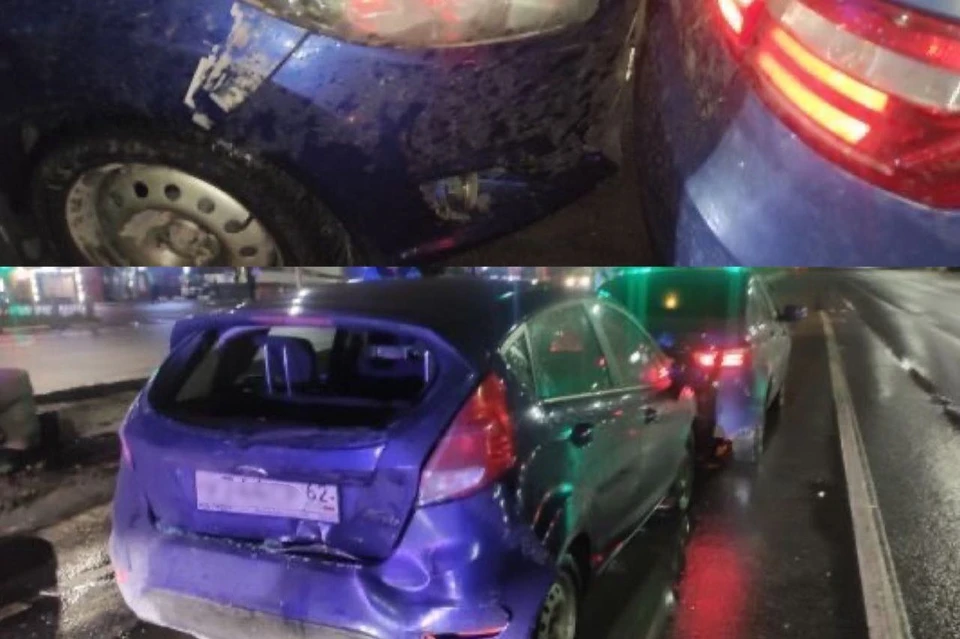 Ночью у автовокзала «Центральный» в Рязани произошло жесткое ДТП.