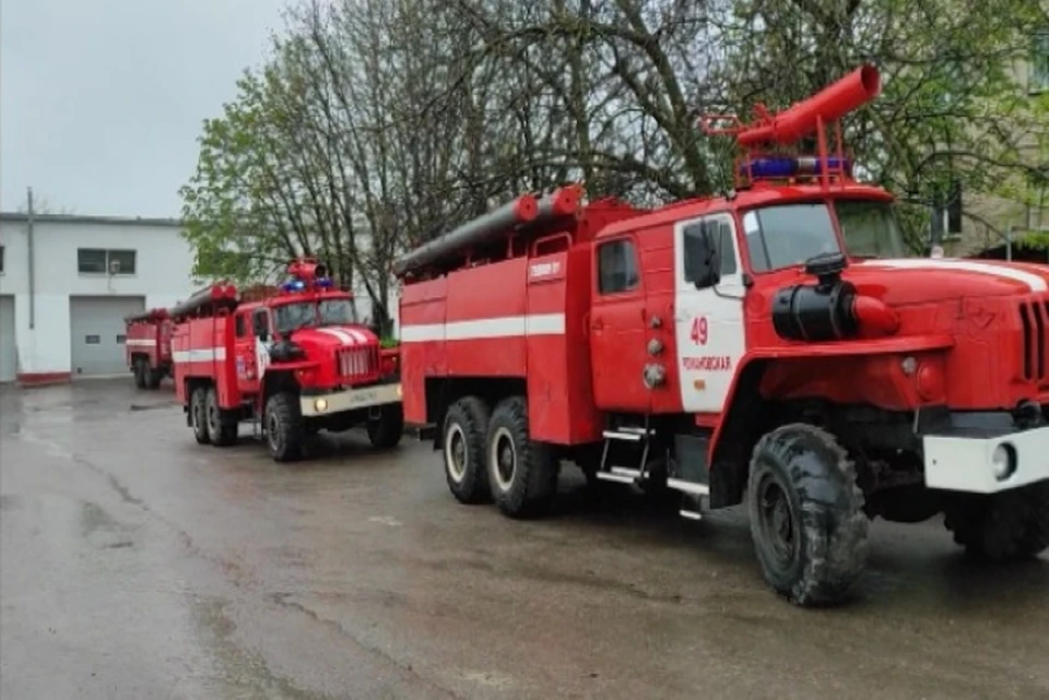 10 пожарных автоцистерн на базе автомобилей «КамАЗ» и «Урал» будут заняты в тушении пожаров. Фото: пресс-служба ГУ МЧС по Ростовской области.