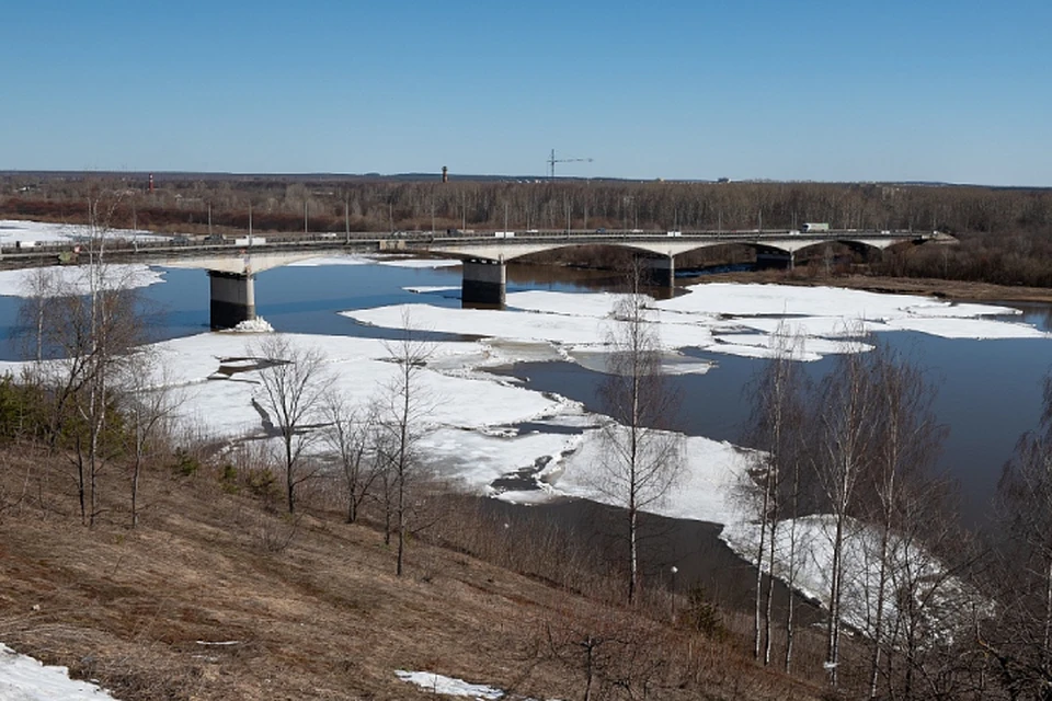 Уровень воды в вятке киров