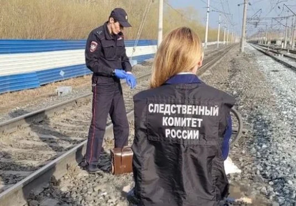 В Тюмени пассажирский поезд насмерть сбил велосипедиста. Фото - psut.sledcom.ru.