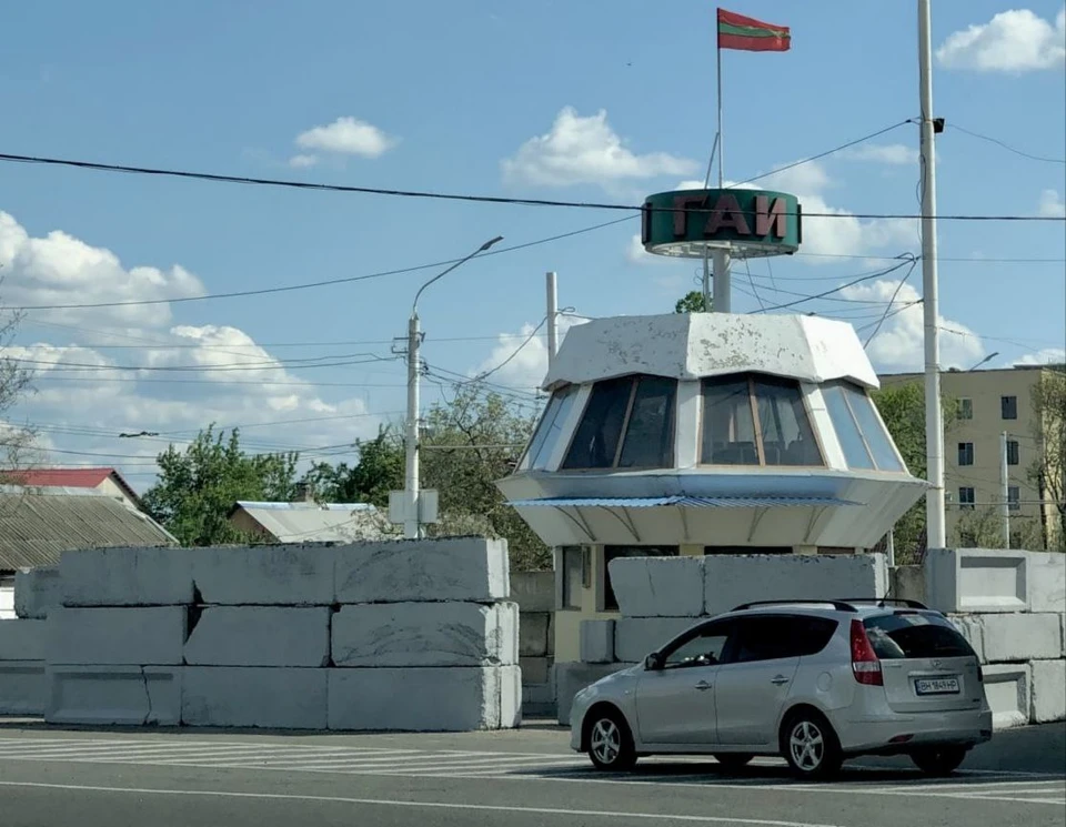 Блокпост в Бендерах.