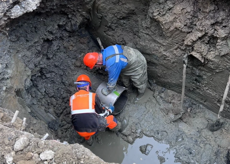 В Сочи восстановили бесхозный коллектор. Фото: МУП Сочи «Водоканал».