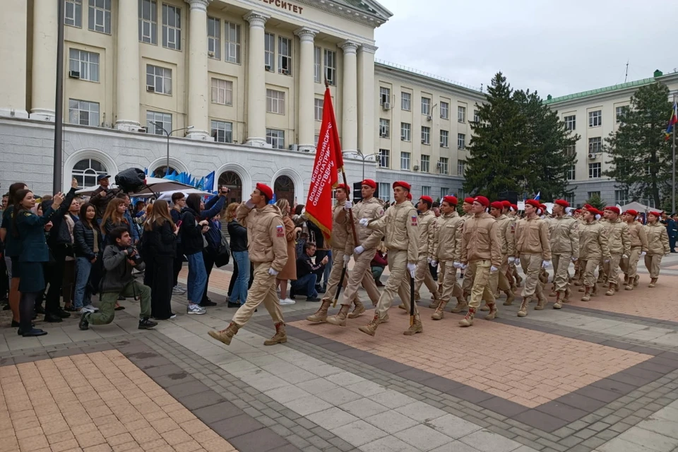 Торжество провели на площади Гагарина.