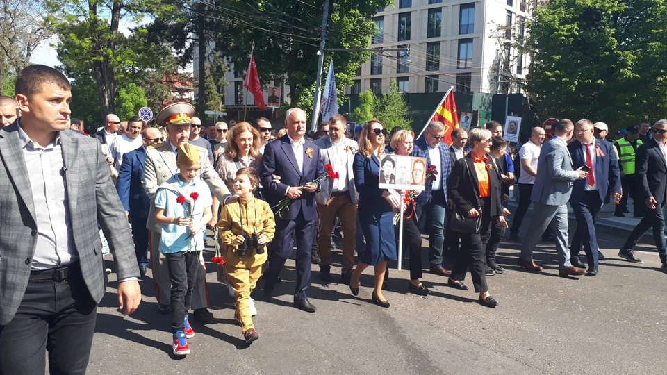 Сегодня в Молдове широко отмечают День Победы.