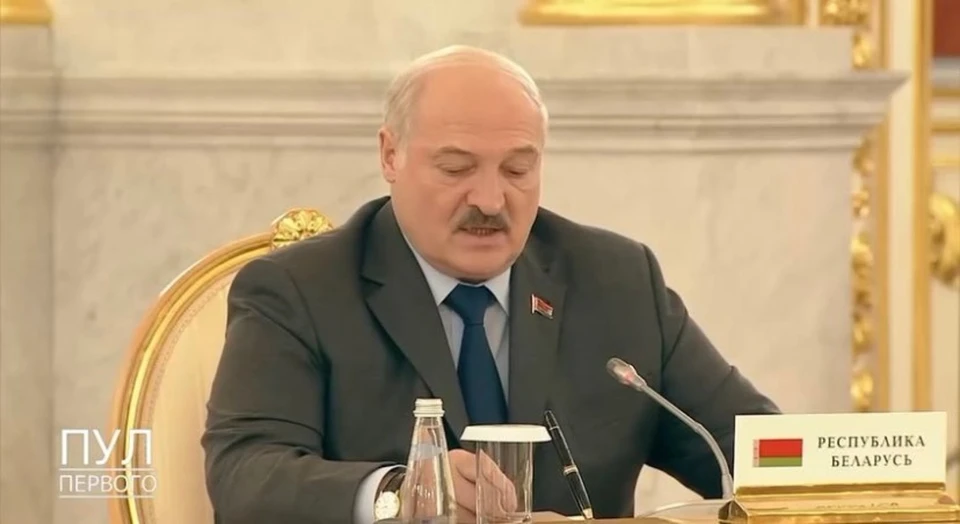 Лукашенко призвал брать пример с Европейского союза. Фото: скриншот с видео "Пул Первого"