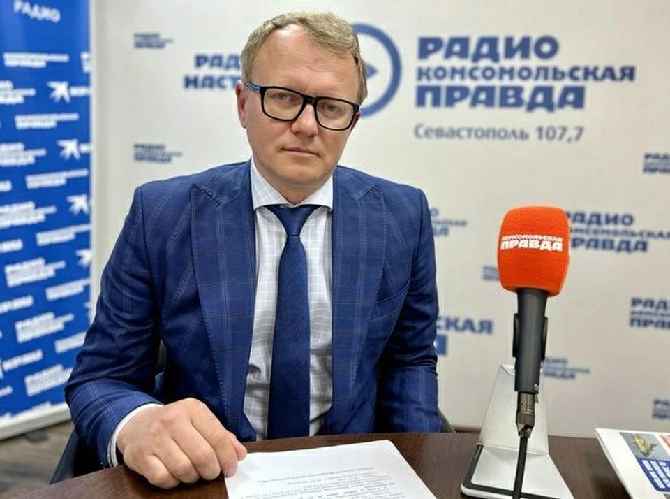 Директор департамента городского хозяйства Севастополя Евгений Горлов.