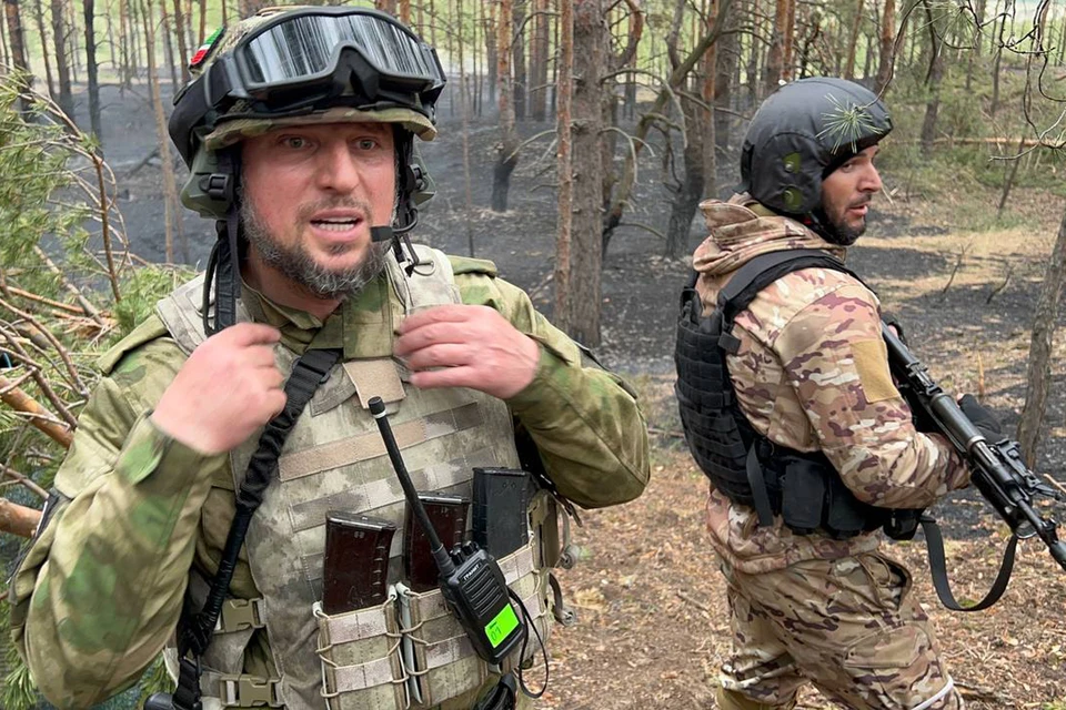 Командир сводного отряда спецназа «Ахмат» Апти Алаудинов