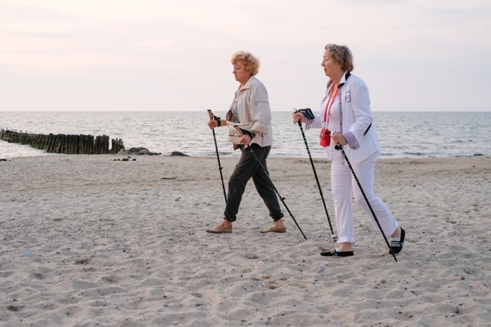 Скандинавская ходьба очень полезна для здоровья