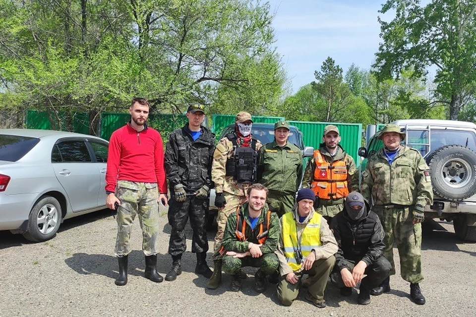 Волонтеры вместе с представителями федеральных служб участвуют в учениях