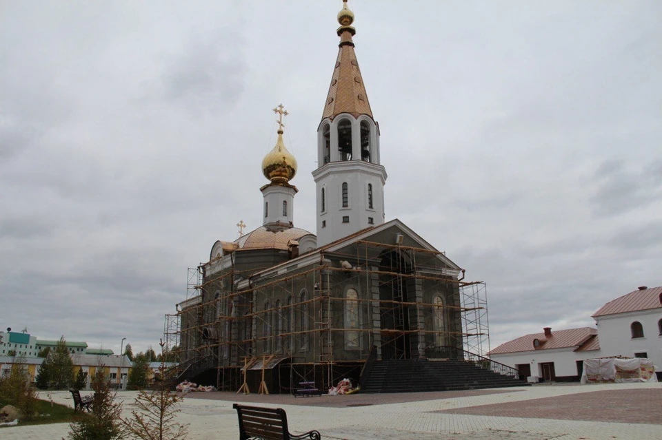 Город Шахты храм святителя Николая