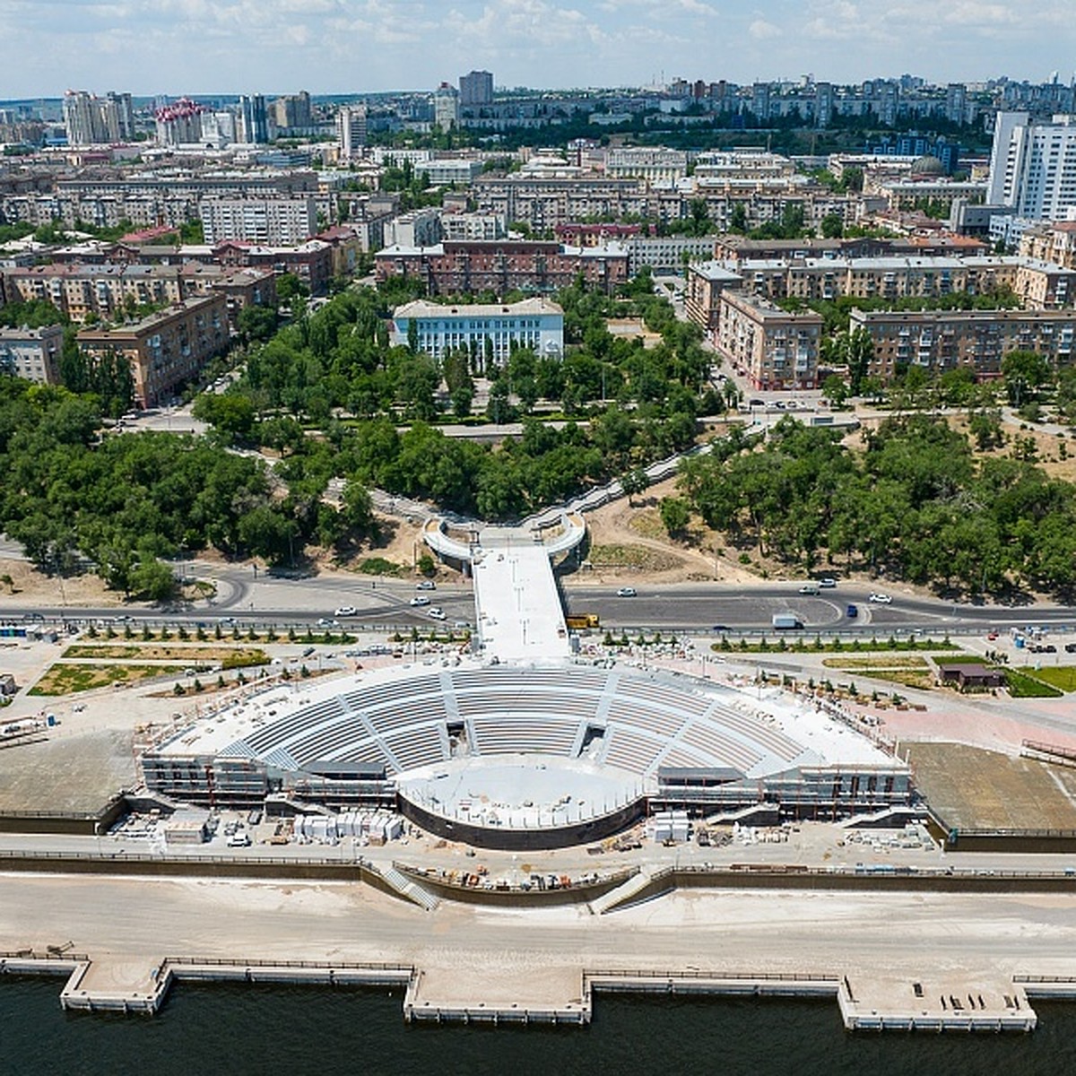 В Волгограде стартует новый этап реконструкции Центральной набережной -  KP.RU