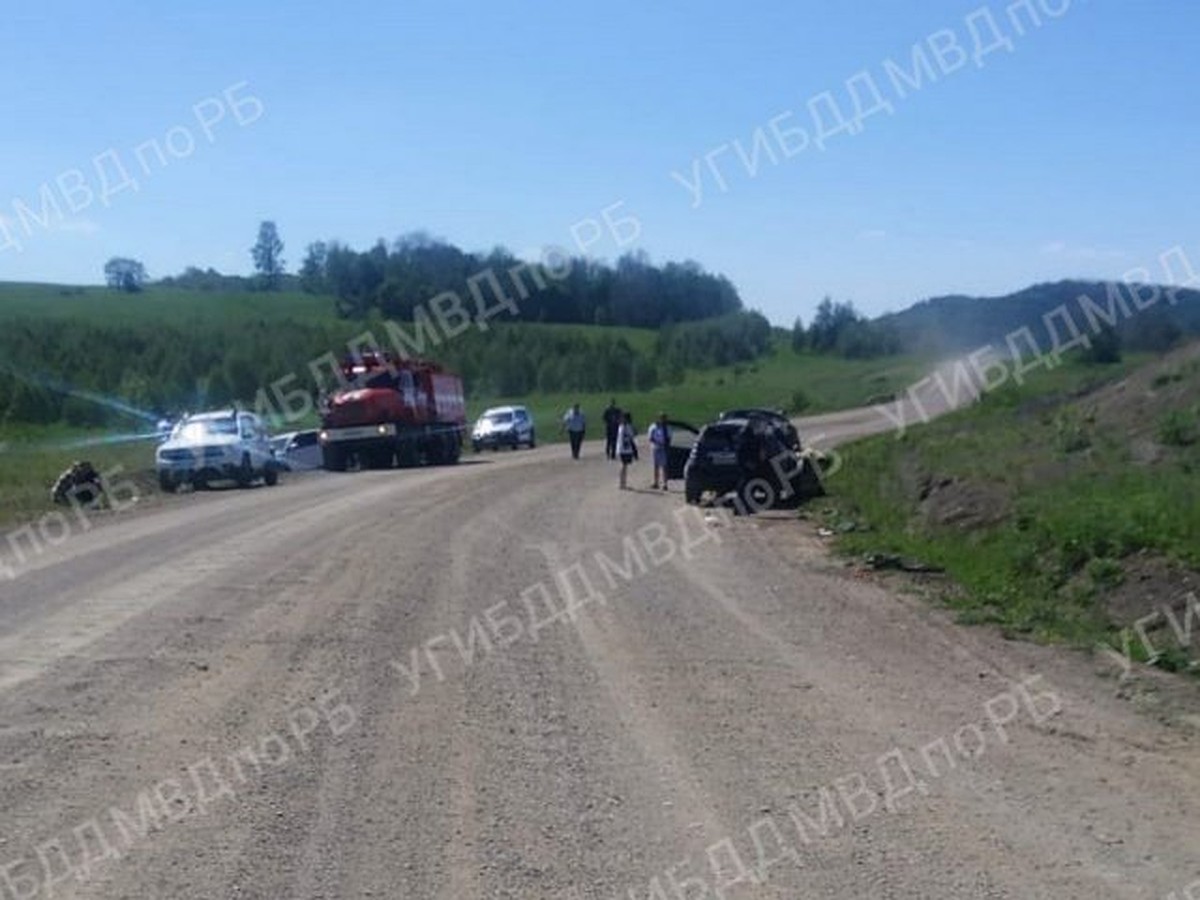 На трассе в Кугарчинском районе случилась авария с пятью пострадавшими -  KP.RU