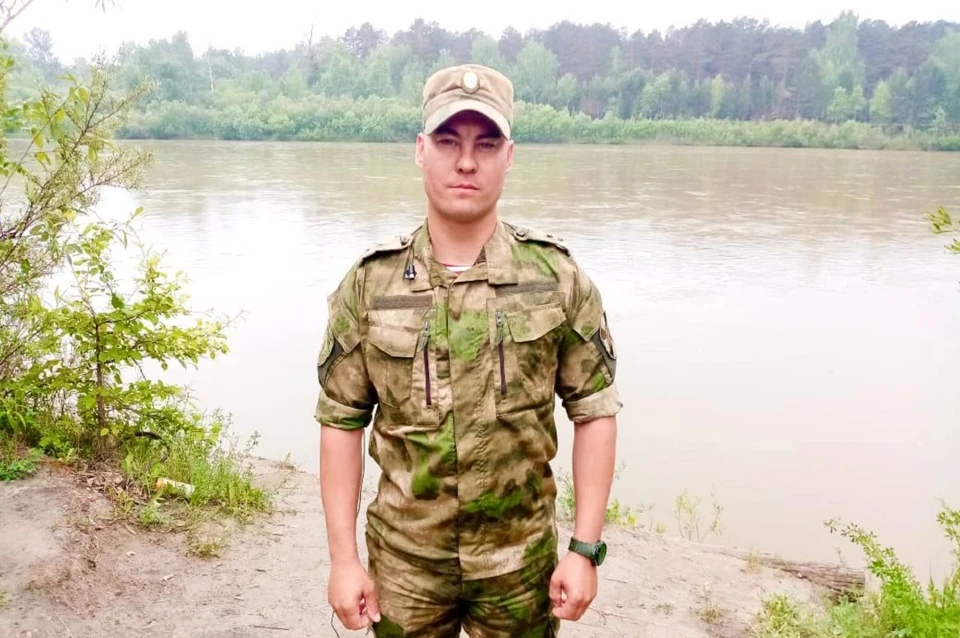 Владимир Кулаев в тот день отдыхал на набережной с семьей. Фото предоставлено Росгвардией России по Иркутской области