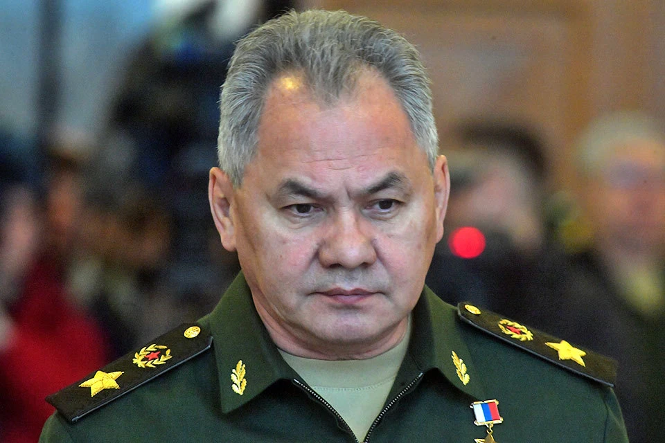 Министр обороны Сергей Шойгу.