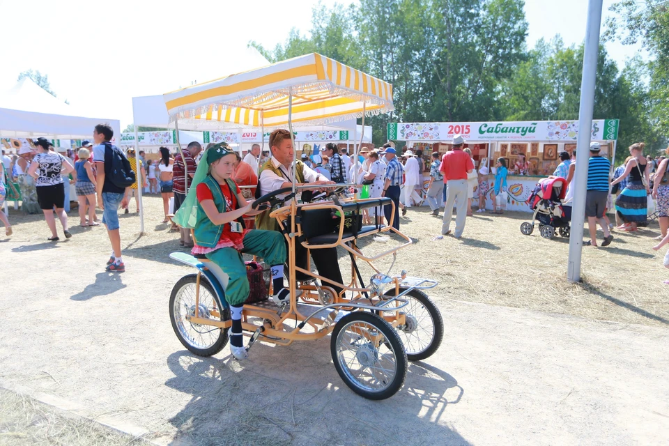 В Красноярске Татышев-парк готовится к Сабантую