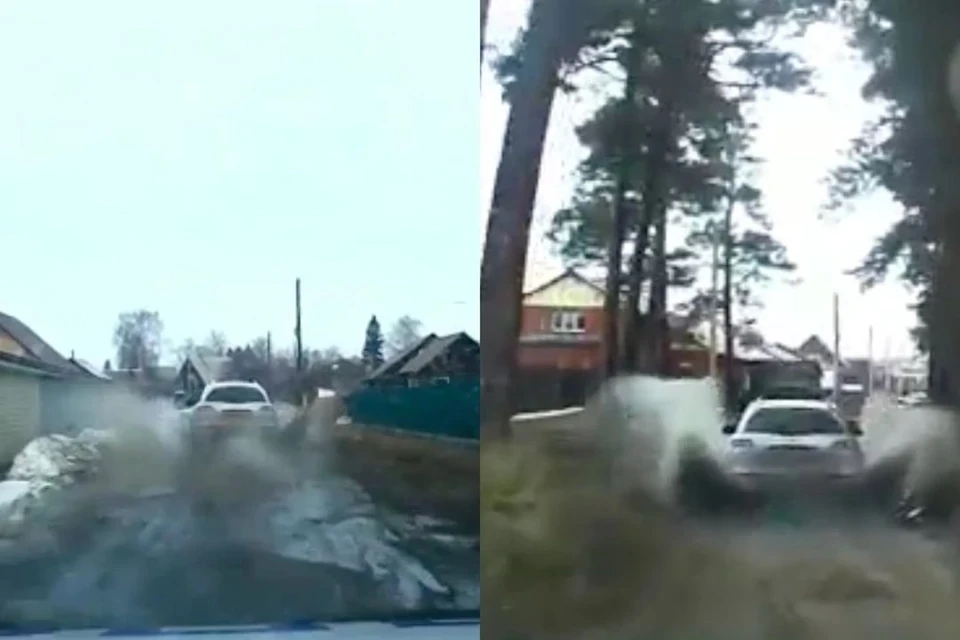 Мужчина пытался скрыться. Фото: скриншот из видео