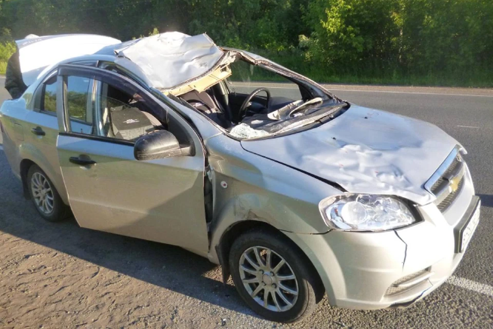 Авария случилась ранним утром 28 июня. Фото: Госавтоинспекция Кировской области