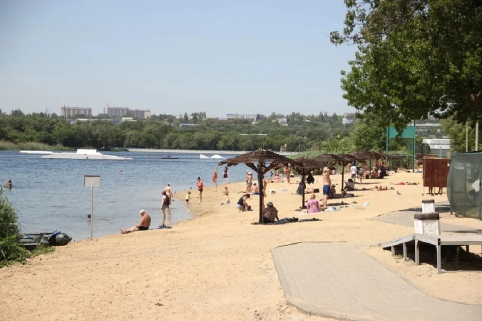 На Дону в этом году работает около 100 пляжей. Фото: сайт администрации Ростова-на-Дону.