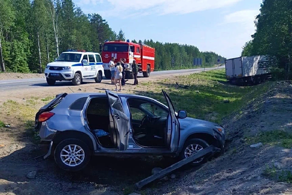 Водитель Scania неправильно выбрал дистанцию до впереди движущего автомобиля. Фото: vk.com/murman01