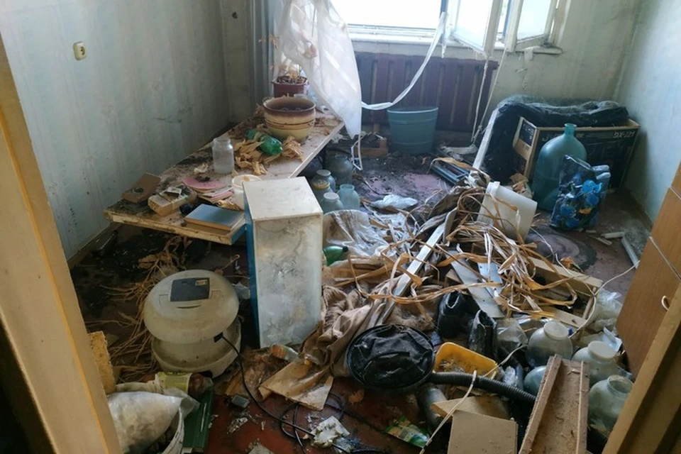 Огонь уничтожил мебель в гостиной и повредил внутреннюю отделку. Фото: МЧС Чувашии