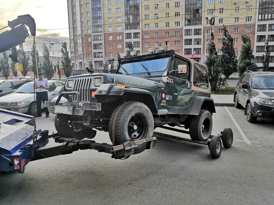 Арестованный автомобиль омички. Фото: УФССП по Омской области