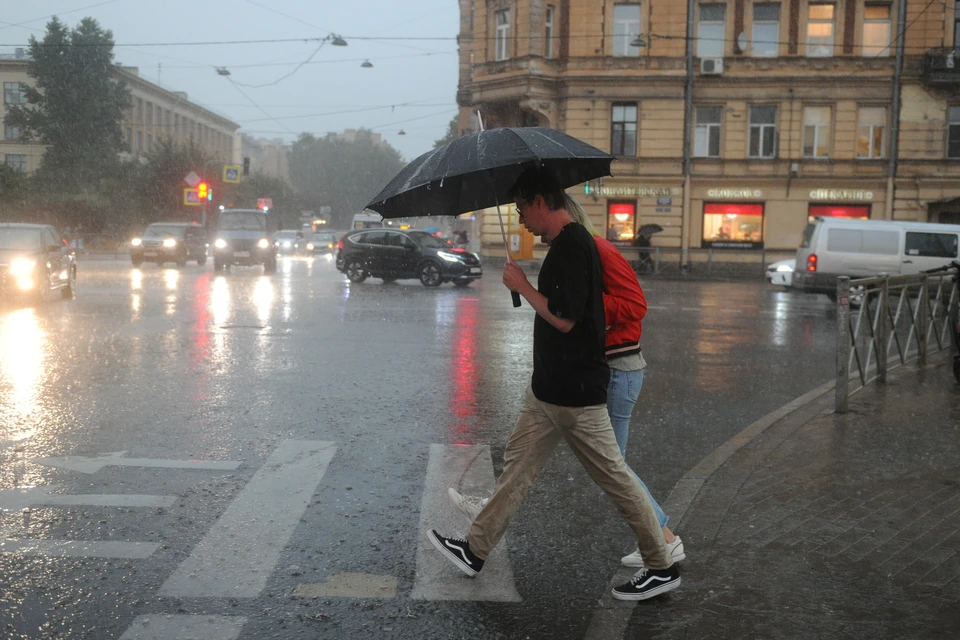 "Водоканал" приготовился к борьбе с последствиями ливня в Петербурге 11 июля