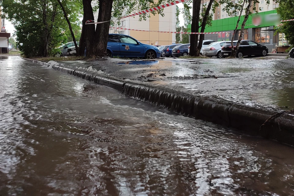 Коммунальная авария в Липецке