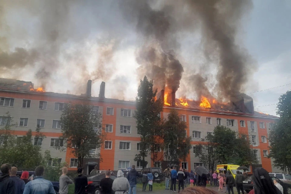 Причиной пожара мог стать поджог. Фото: Кирилл Прудников